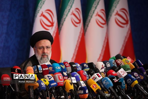 نشست خبری رئیس جمهور منتخب