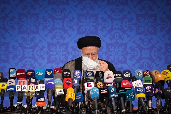 نشست خبری رئیس جمهور منتخب