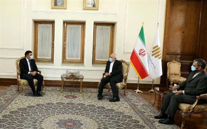 سفرای اتریش، فیلیپین، آذربایجان و قرقیزستان با ظریف خداحافظی کردند