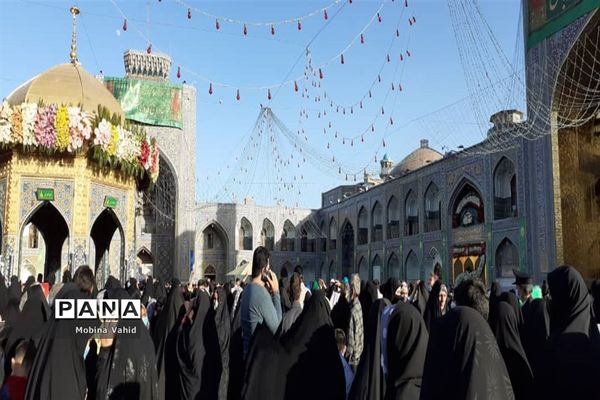 جشن میلاد امام رضا(ع) در مشهد مقدس