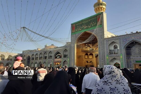 جشن میلاد امام رضا(ع) در مشهد مقدس