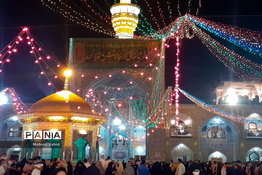 جشن میلاد امام رضا(ع) در مشهد مقدس