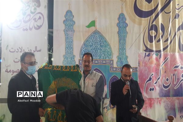 برگزاری جشن میلاد  امام رضا(ع) در امامزاده سید حمزه شهرستان کاشمر