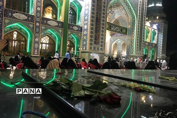 شب میلاد رئوف آل فاطمه در حرم امامزاده صالح