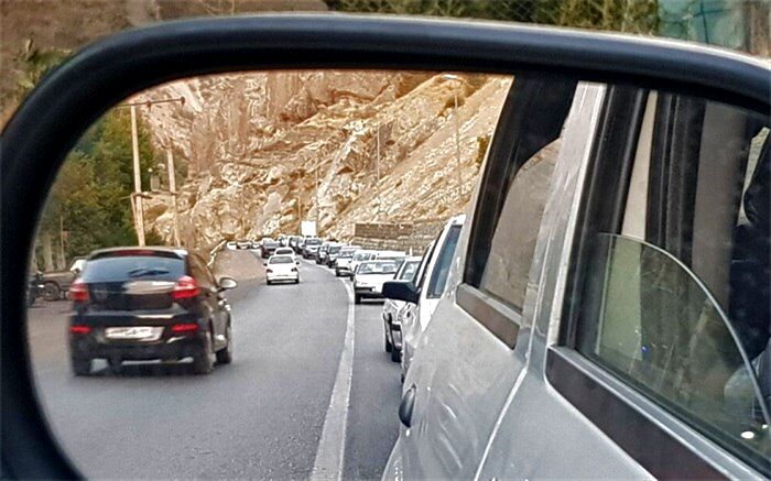 ترافیک سنگین در محورهای شمالی کشور
