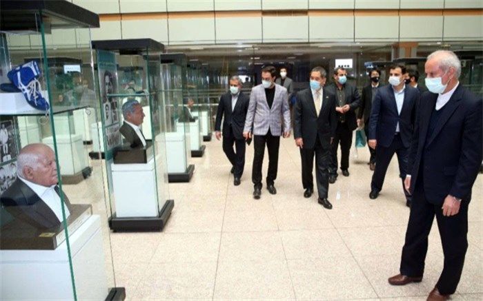 سالن موزه ملی ورزش افتتاح شد