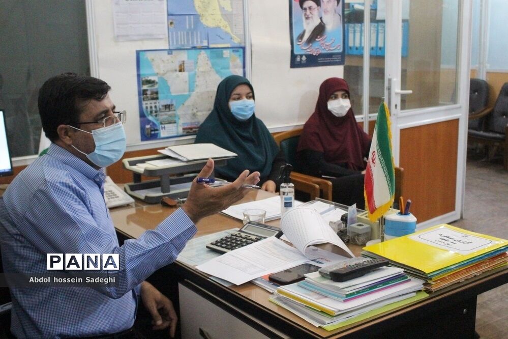 جلسه هماهنگی سازمان دانش‌آموزی فعالیت‌های تابستانی استان بوشهر
