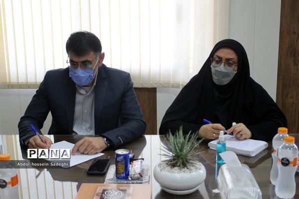 جلسه میز کار شهرستان‌ها و مناطق معاونت پرورشی و فرهنگی آموزش و پرورش استان بوشهر