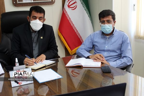 نشست هیات رئیسه مجلس دانش‌آموزی استان بوشهر