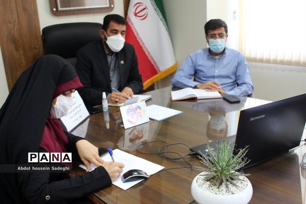 نشست هیات رئیسه مجلس دانش‌آموزی استان بوشهر