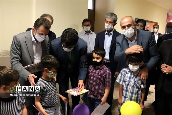 افتتاحیه سنجش سلامت جسمانی و آمادگی تحصیلی نوآموزان در سال تحصیلی 1400-1399