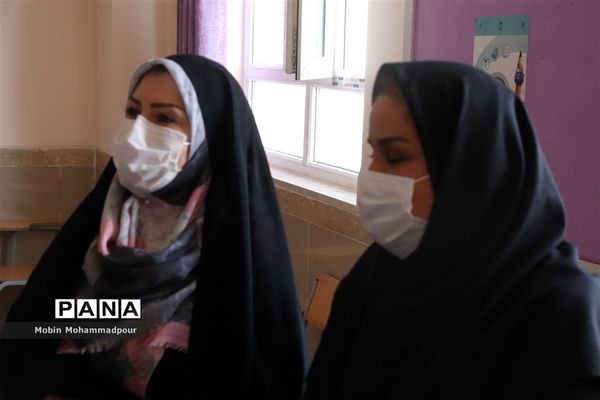 افتتاحیه سنجش سلامت جسمانی و آمادگی تحصیلی نوآموزان در سال تحصیلی 1400-1399