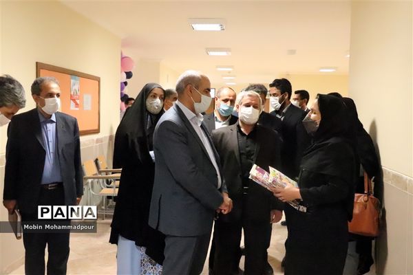 افتتاحیه سنجش سلامت جسمانی و آمادگی تحصیلی نوآموزان در سال تحصیلی 1400-1399