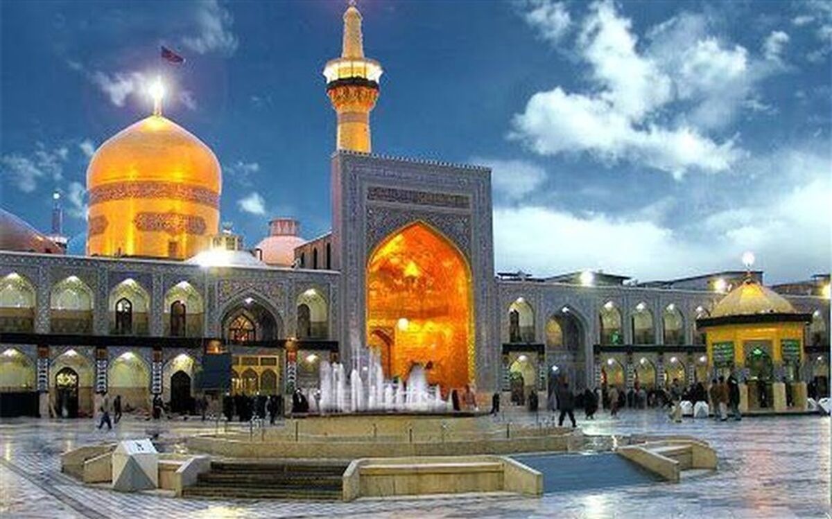 دکلمه خوانی دانش آموز گلوگاهی در روز ولادت امام رضا (ع)