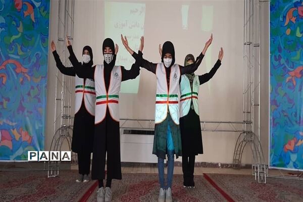 حضور رئیس سازمان دانش‌آموزی استان یزد در ابرکوه