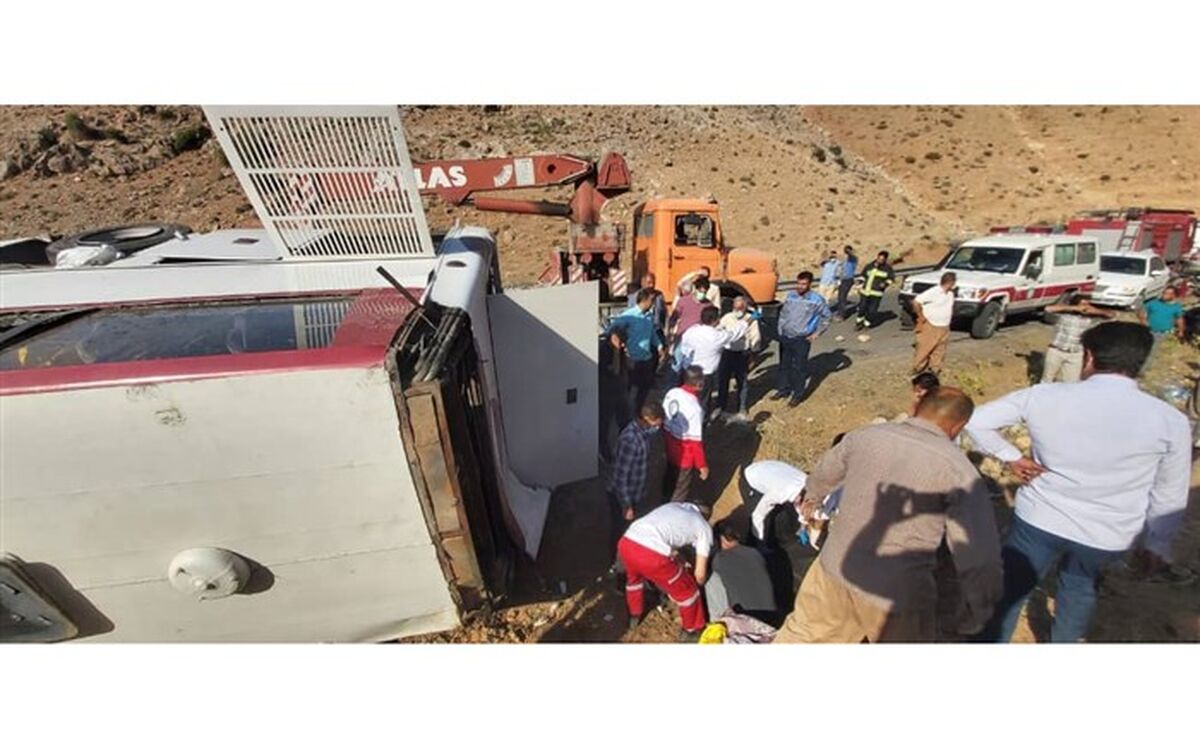 جزئیاتی از سفر خبرنگاران محیط زیست و واژگونی اتوبوس