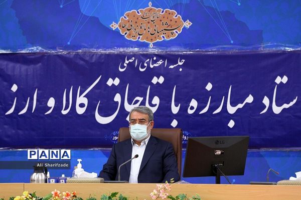 جلسه ستاد مرکزی مبارزه با قاچاق کالا و ارز