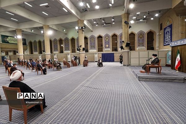 دیدار رئیس و مسئولان قوه قضائیه با رهبر معظم انقلاب اسلامی