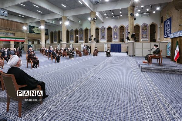 دیدار رئیس و مسئولان قوه قضائیه با رهبر معظم انقلاب اسلامی