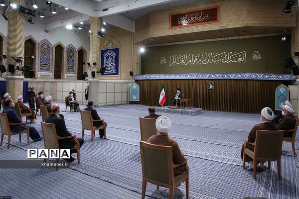 دیدار رئیس و مسئولان قوه قضائیه با رهبر معظم انقلاب اسلامی