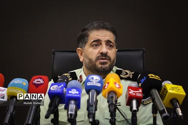 نشست خبری سخنگوی نیروی انتظامی