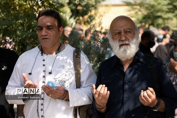 مراسم تشییع و خاکسپاری پیکر فتحعلی اویسی