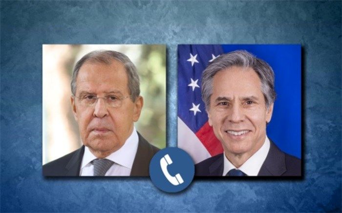 در تماس تلفنی  لاوروف و بلینکن چه گفته شد؟