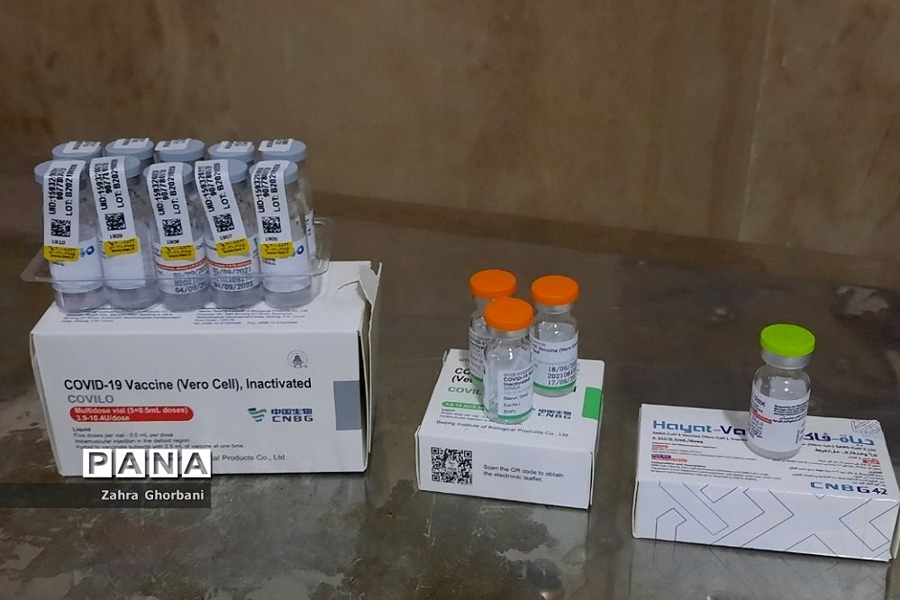 واکسیناسیون دانش‌آموزان شهرستان دماوند