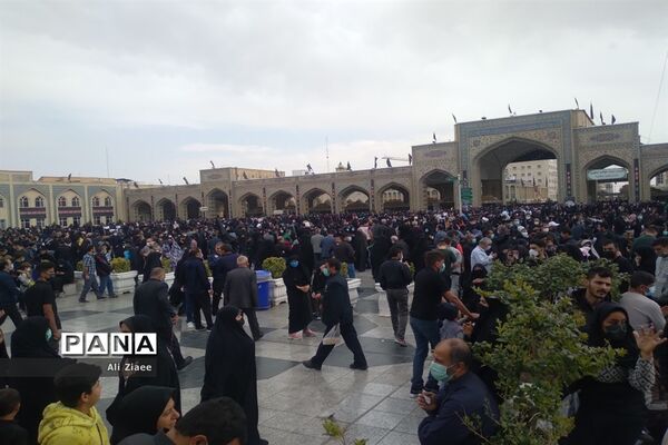 مشهد مقدس در سالروز شهادت امام رضا(ع)
