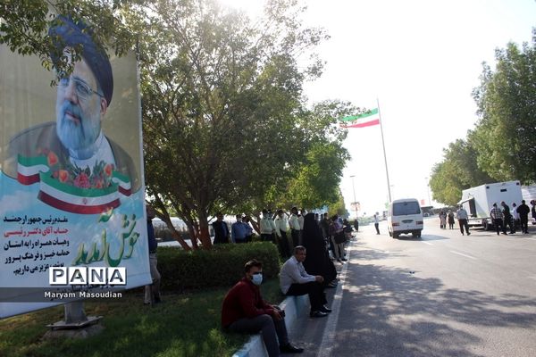 دیدار رئیس جمهوری با نخبگان ، علما ، خانواده شهدا ، ایثارگران و جمعی از اقشار مختلف مردم استان بوشهر