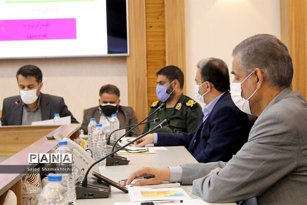 نشست استانی ستاد مقابله با کرونا خوزستان