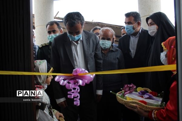 آیین افتتاح کتابخانه عمومی اسبوکلا ساری