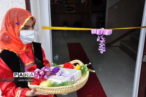 آیین افتتاح کتابخانه عمومی اسبوکلا ساری