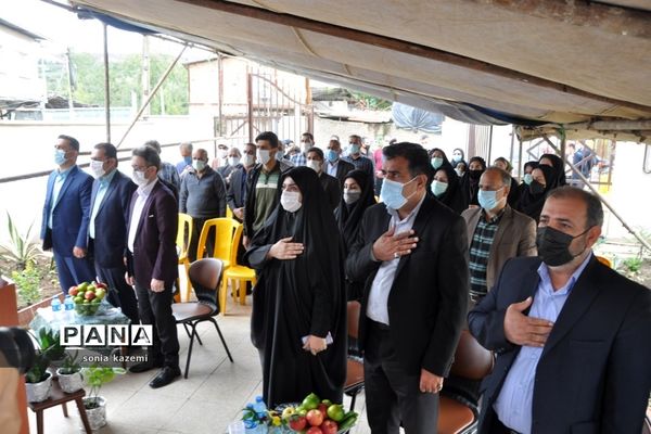 آیین افتتاح کتابخانه عمومی اسبوکلا ساری