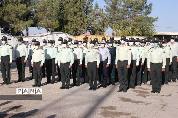 صبحگاه مشترک یگان‌های نیروهای مسلح ابرکوه