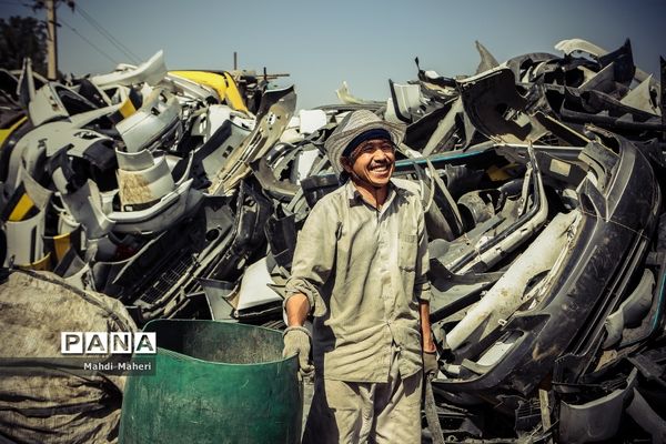 جایی میان زباله‌ها