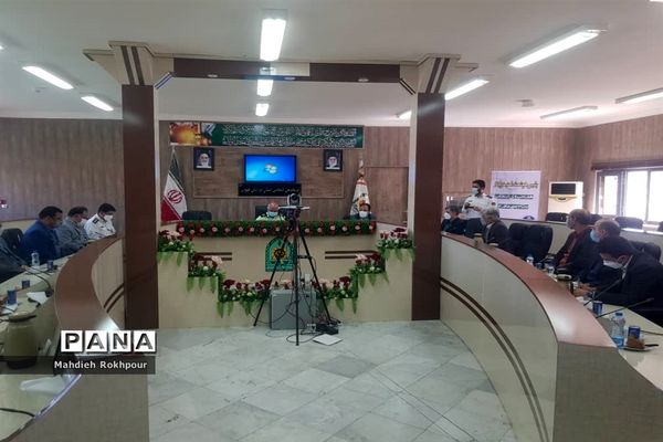 دیدار رئیس و اعضای شورای هماهنگی راه و شهرسازی خراسان جنوبی با فرماندهی  انتظامی استان