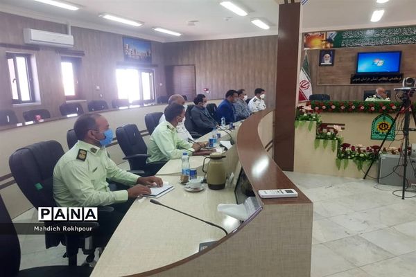 دیدار رئیس و اعضای شورای هماهنگی راه و شهرسازی خراسان جنوبی با فرماندهی  انتظامی استان