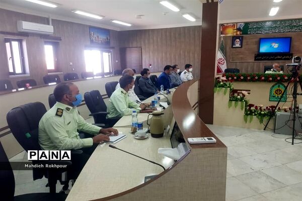 دیدار رئیس و اعضای شورای هماهنگی راه و شهرسازی خراسان جنوبی با فرماندهی  انتظامی استان