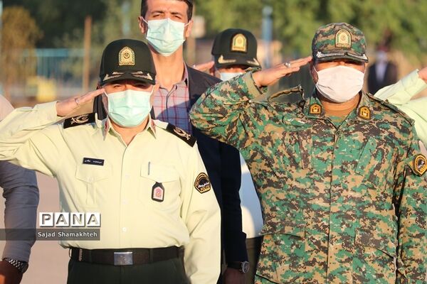 مراسم صبحگاه  یگان ویژه استان خوزستان