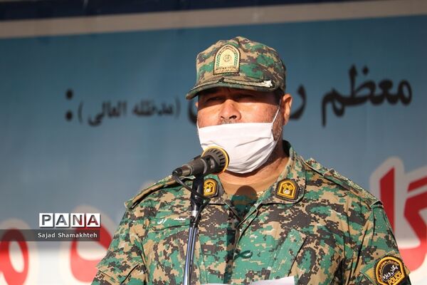 مراسم صبحگاه  یگان ویژه استان خوزستان