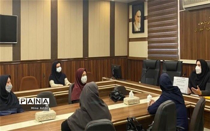 برگزاری جلسه توجیهی مراقبین سلامت مدارس  ناحیه یک شهرری