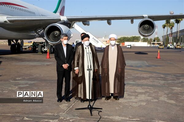 رئیس جمهوری ساعاتی پیش وارد شیراز شد