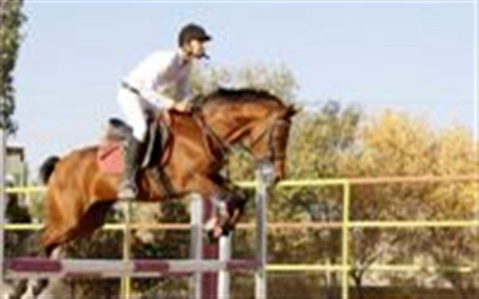 مسابقات پرش با اسب در استان آذربایجان‌شرقی برگزار شد