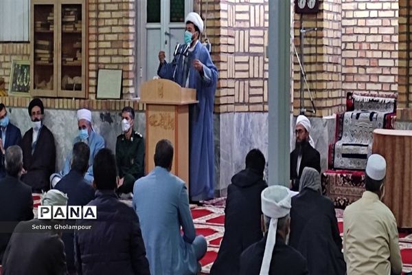 برگزاری جشن میلاد پیامبر اکرم در مسجدجامع اهل سنت درمیان