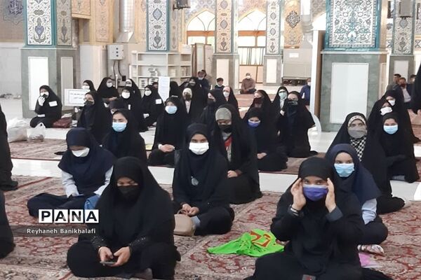 مراسم استانی بزرگداشت نهم ربیع الاول سالروز آغاز امامت و ولایت حضرت مهدی (عج) در اهواز