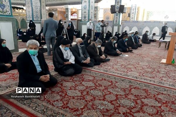 مراسم استانی بزرگداشت نهم ربیع الاول سالروز آغاز امامت و ولایت حضرت مهدی (عج) در اهواز
