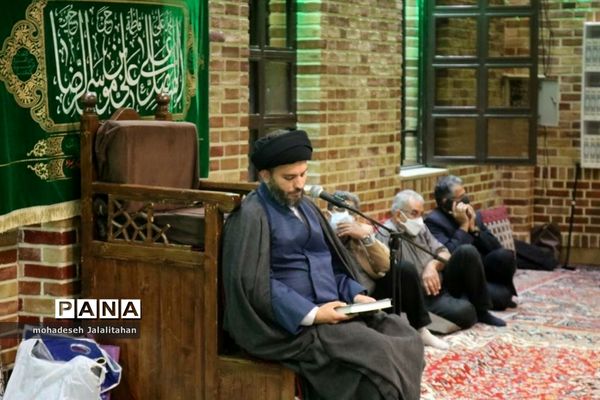 برگزاری محفل معنوی هیأت خدام الرضا (ع)، در منطقه ۱۴