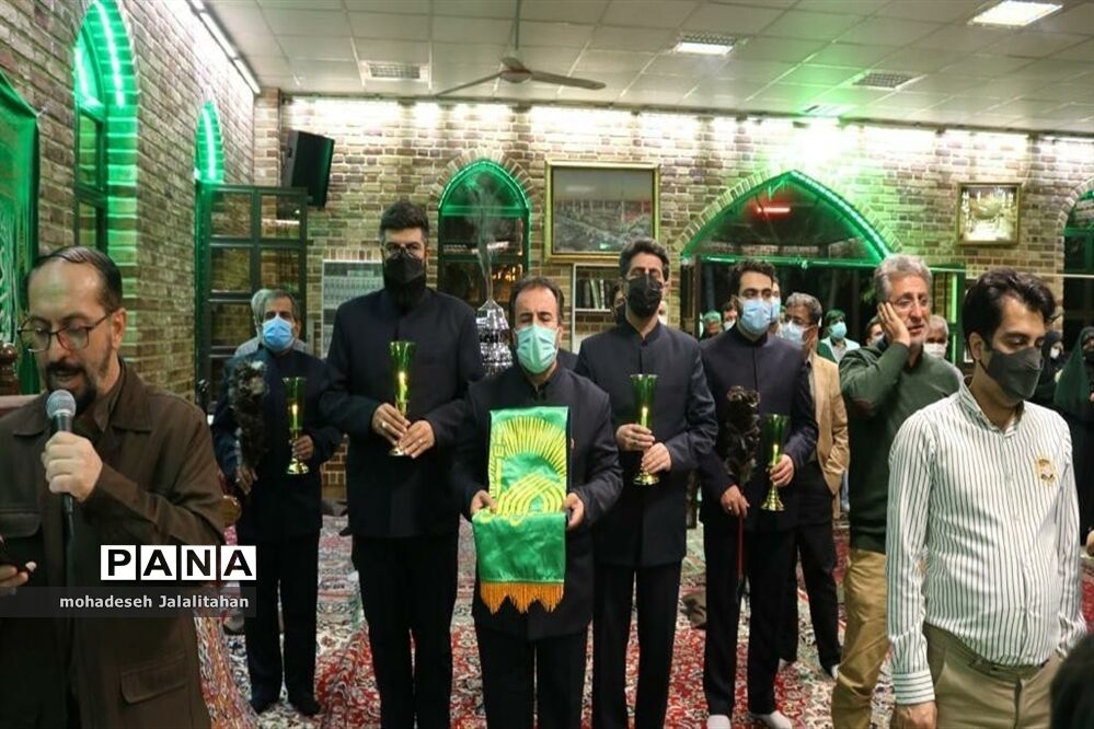 برگزاری محفل معنوی هیأت خدام الرضا (ع)، در منطقه ۱۴