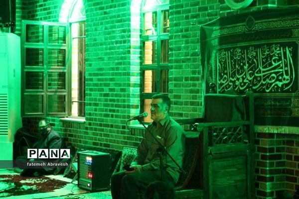 برگزاری محفل معنوی هیأت خدام الرضا (ع)، در منطقه ۱۴